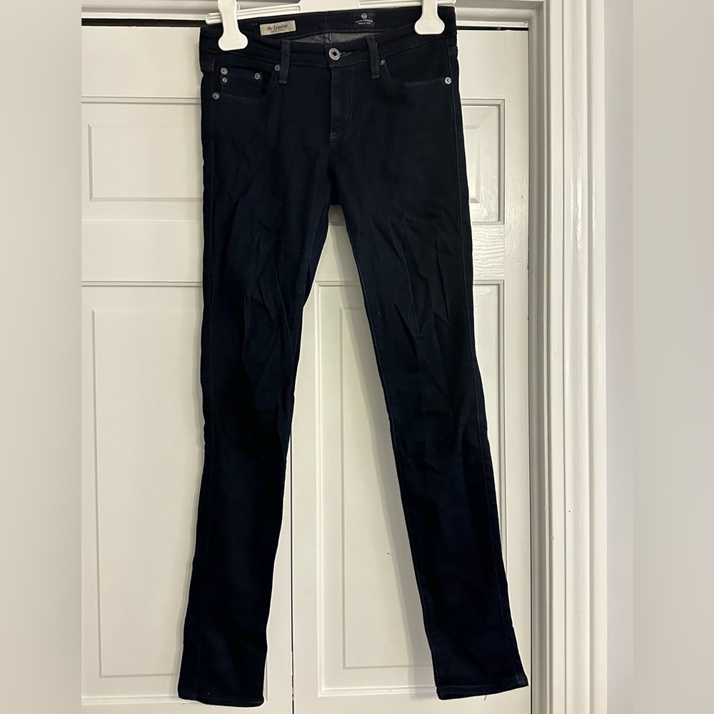 AG Jeans Skinny Jeans Sz 26 “The Legging Super Skinny” Dark Blue